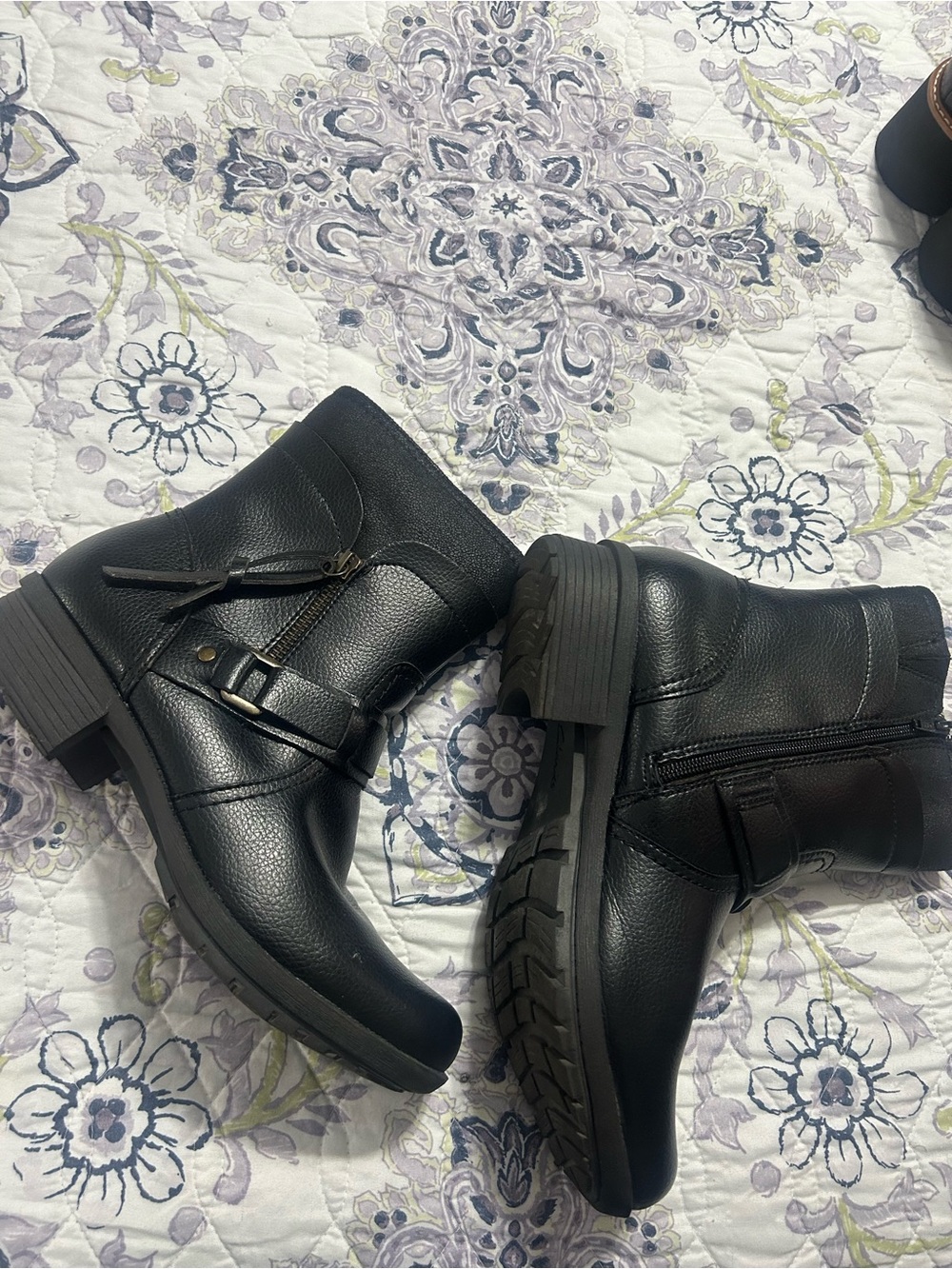 CLARKS Black Ankle Boots